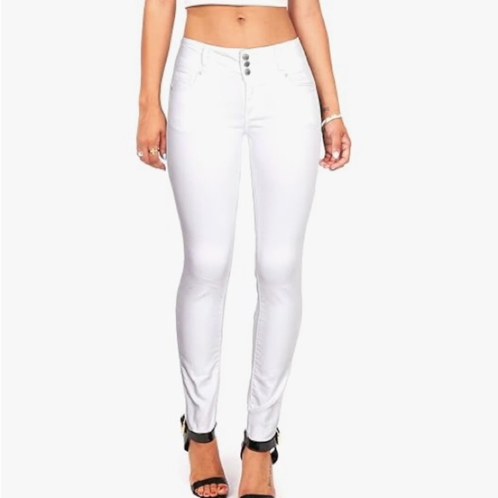 Wax Jean Classic White Jeans